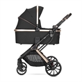 Passeggino GLORY 2in1 con cesta per neonato BLACK